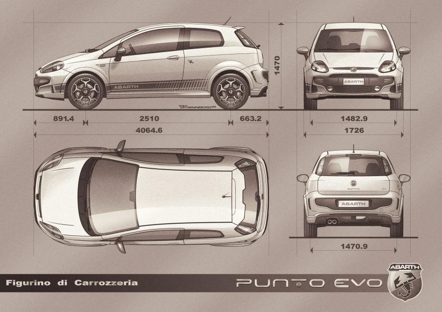 Схема Abarth Punto Evo (199) 2010 года  (фото 15 из 57)